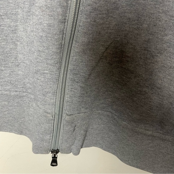 Vintage POLO Ralph Lauren Gray Zip Up Sweater Size Medium - Picture 7 of 9